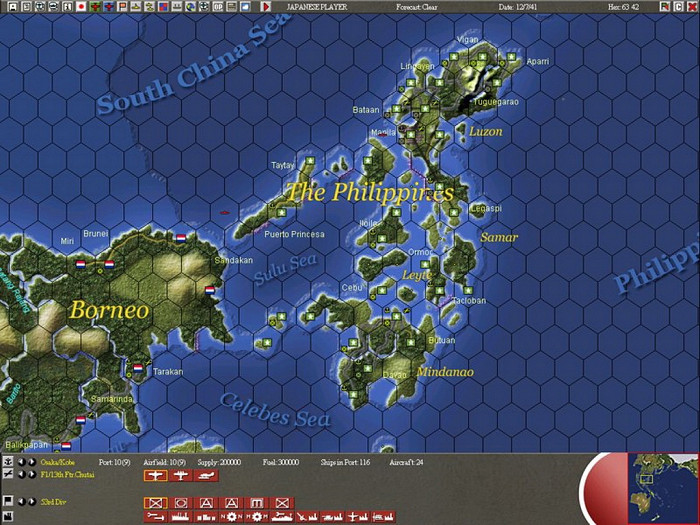 Скриншот из игры War in the Pacific: The Struggle Against Japan 1941-1945!