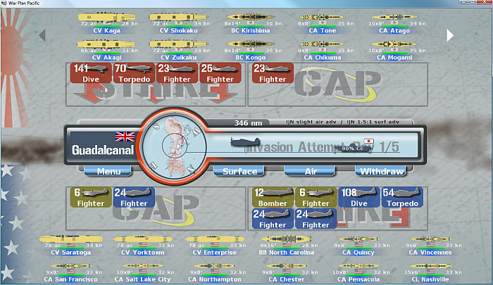 Скриншот из игры War Plan Pacific