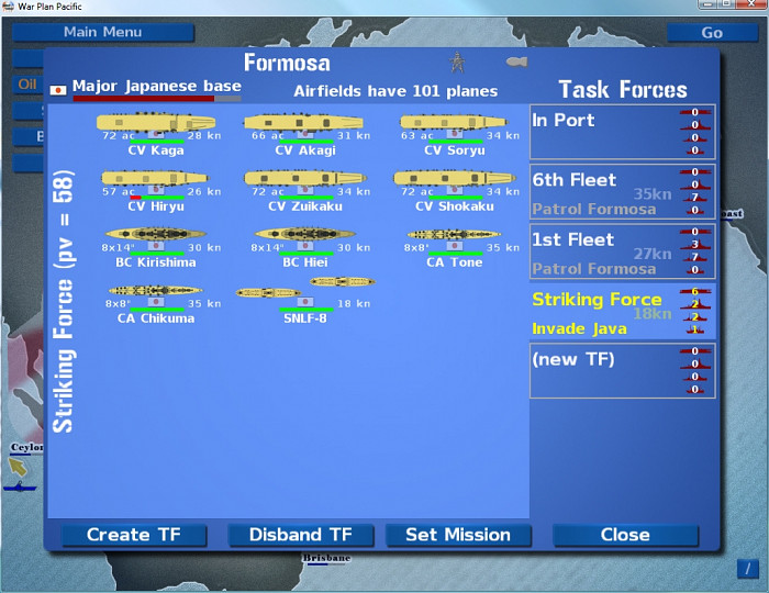 Скриншот из игры War Plan Pacific