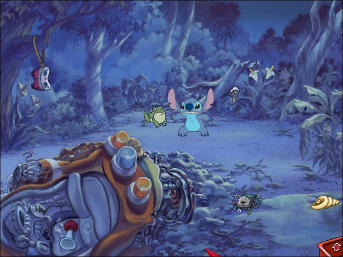 Скриншот из игры Disney's Lilo & Stitch Hawaiian Adventure