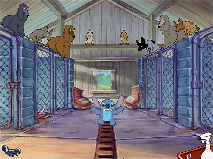 Скриншот из игры Disney's Lilo & Stitch Hawaiian Adventure