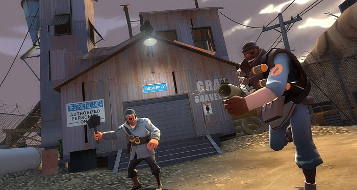 Скриншот из игры Team Fortress 2