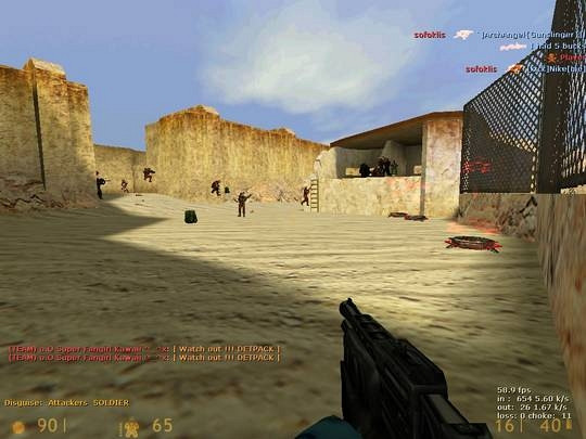 Скриншот из игры Team Fortress Classic