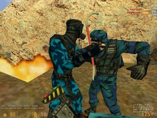 Скриншот из игры Team Fortress Classic