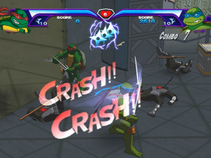 Скриншот из игры Teenage Mutant Ninja Turtles (2003)
