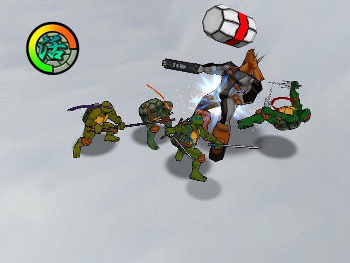 Скриншот из игры Teenage Mutant Ninja Turtles 2: Battle Nexus