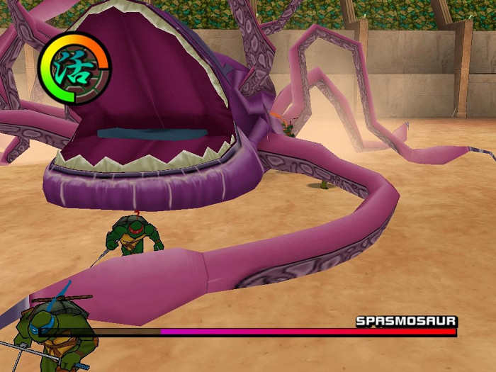 Скриншот из игры Teenage Mutant Ninja Turtles 2: Battle Nexus