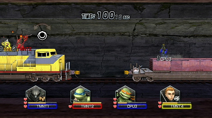 Скриншот из игры Teenage Mutant Ninja Turtles: Smash Up
