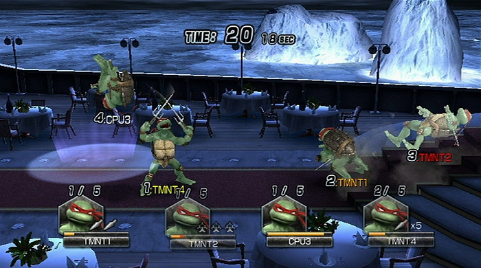 Скриншот из игры Teenage Mutant Ninja Turtles: Smash Up