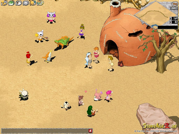 Скриншот из игры StoneAge 2