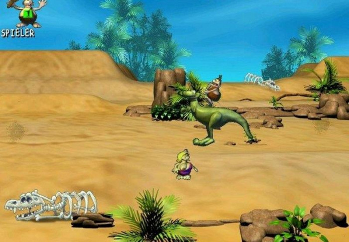 Скриншот из игры Stoneage Foolympics