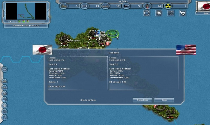 Скриншот из игры Storm over the Pacific