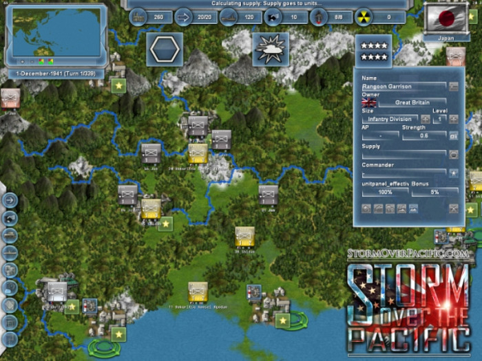 Скриншот из игры Storm over the Pacific
