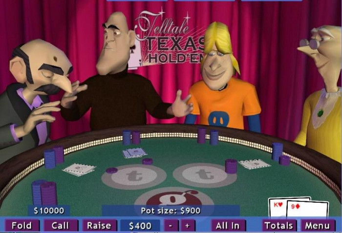 Скриншот из игры Telltale Texas Hold 'Em