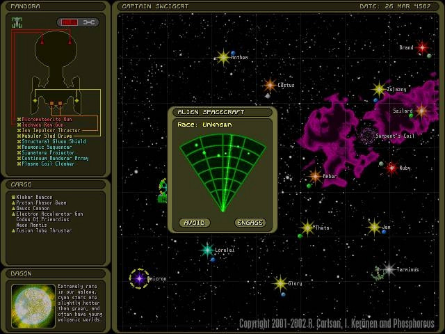 Скриншот из игры Strange Adventures in Infinite Space