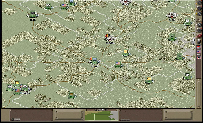 Скриншот из игры Strategic Command 2: Weapons and Warfare