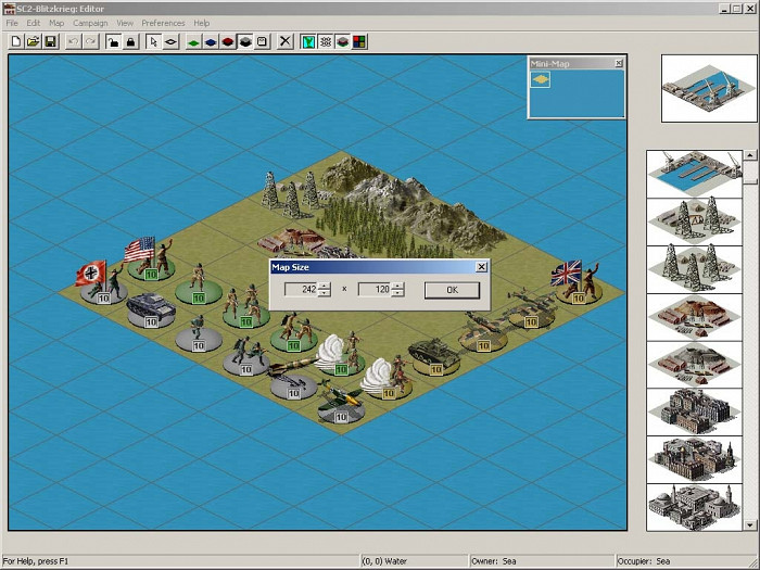 Скриншот из игры Strategic Command 2: Blitzkrieg