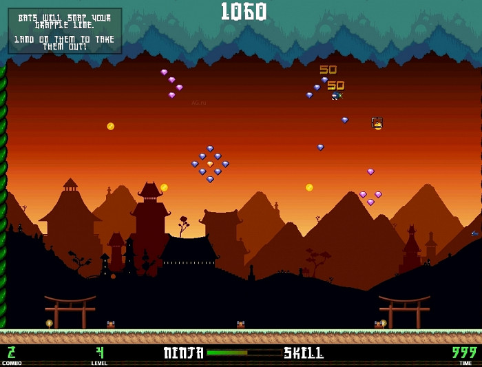 Скриншот из игры Ten Ton Ninja