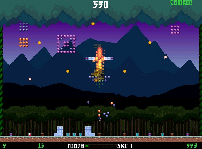 Скриншот из игры Ten Ton Ninja
