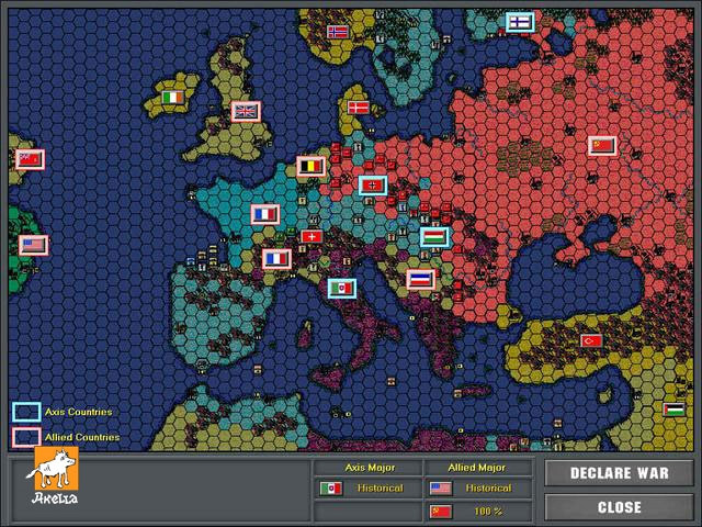 Скриншот из игры Strategic Command: European Theater