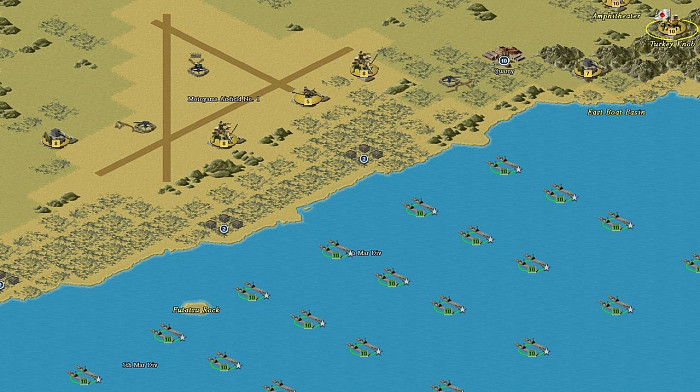 Скриншот из игры Strategic Command: WWII Pacific Theater