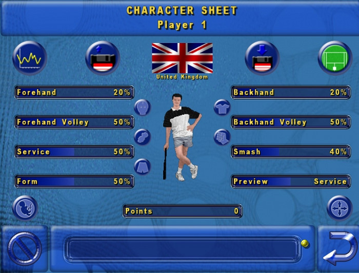 Скриншот из игры Tennis Elbow 2006