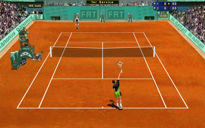 Скриншот из игры Tennis Elbow 2009