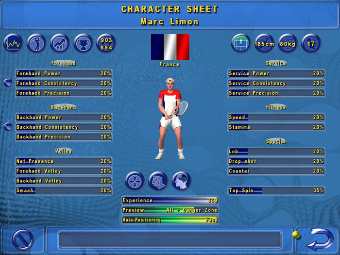 Скриншот из игры Tennis Elbow 2009