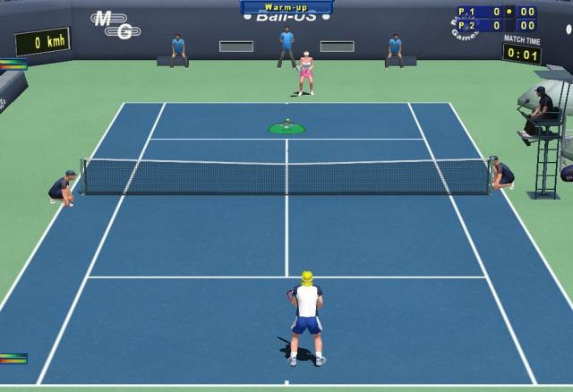 Скриншот из игры Tennis Elbow 2011