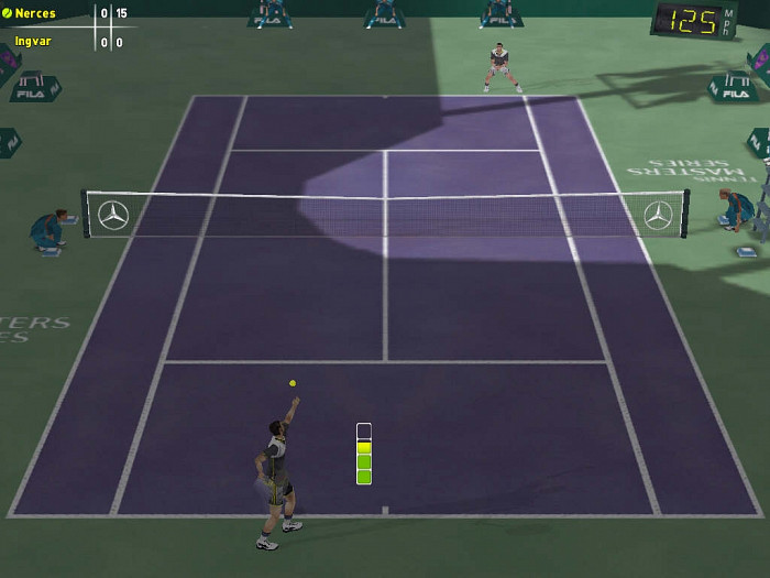 Скриншот из игры Tennis Masters Series