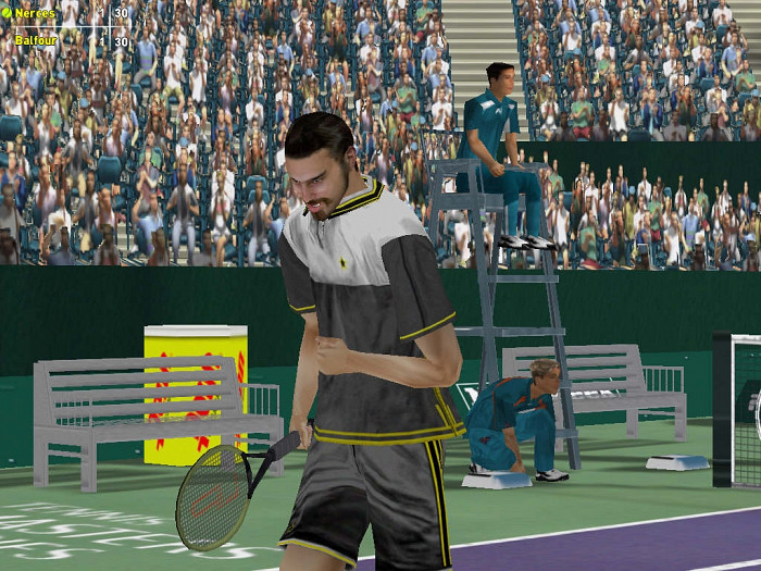 Обложка для игры Tennis Masters Series