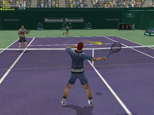 Скриншот из игры Tennis Masters Series