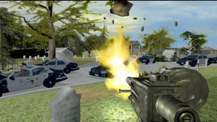 Скриншот из игры Terminator 3: Rise of the Machines