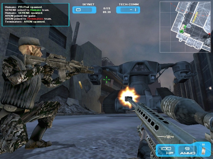 Скриншот из игры Terminator 3: War of the Machines