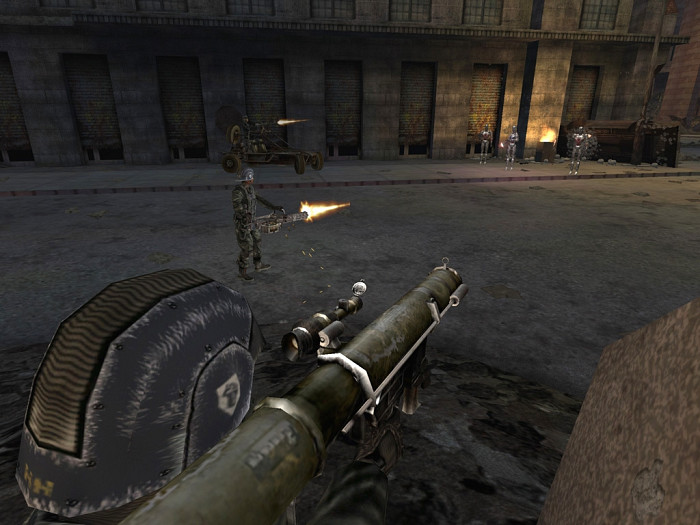 Скриншот из игры Terminator 3: War of the Machines
