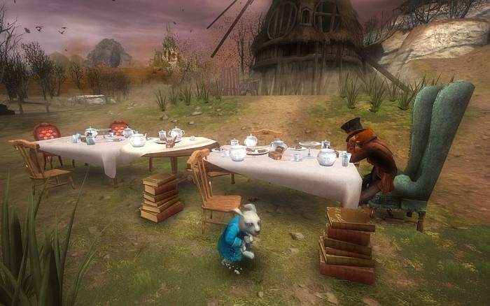 Скриншот из игры Alice in Wonderland