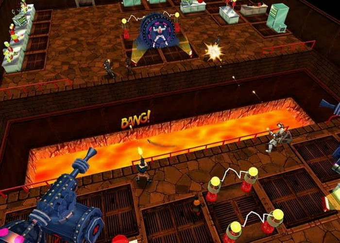 Скриншот из игры Freedom Force vs. The Third Reich
