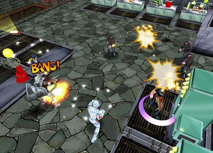 Скриншот из игры Freedom Force vs. The Third Reich