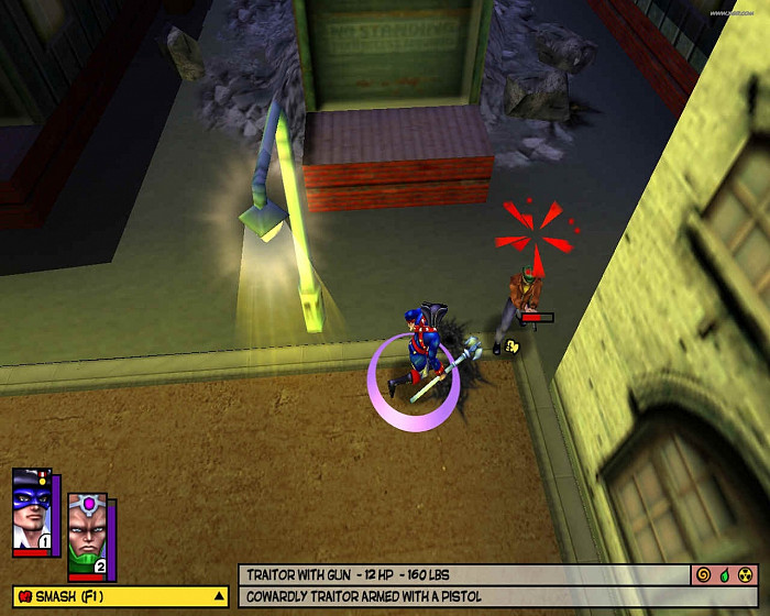Скриншот из игры Freedom Force