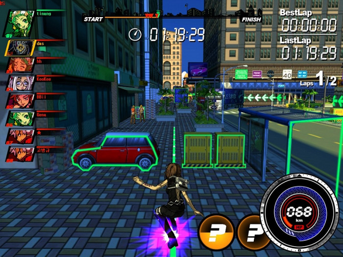 Скриншот из игры FreeJack