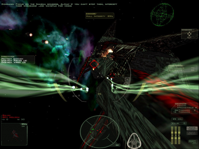 Скриншот из игры Freespace 2