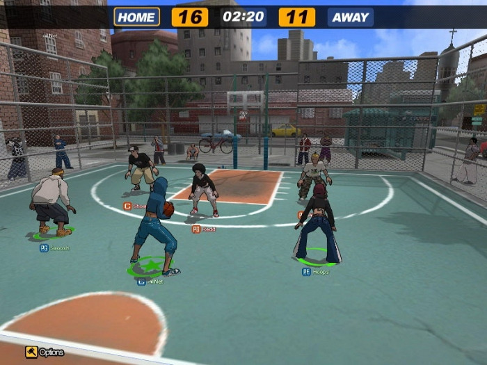 Скриншот из игры FreeStyle Street Basketball