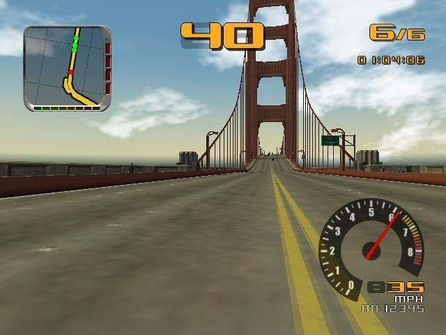 Скриншот из игры Test Drive 2002