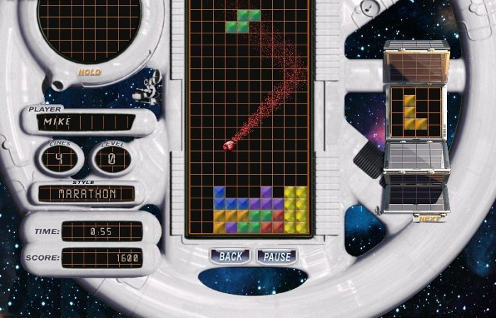 Скриншот из игры Tetris Elements
