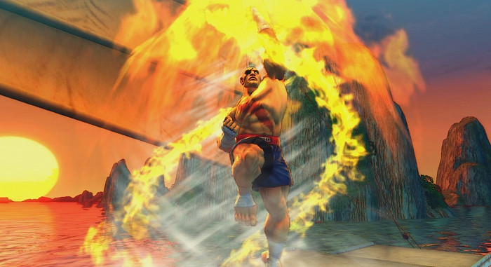 Скриншот из игры Street Fighter 4