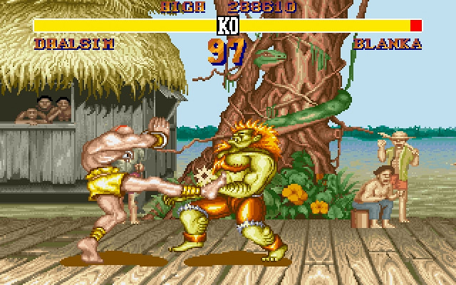 Скриншот из игры Street Fighter 2: The World Warrior