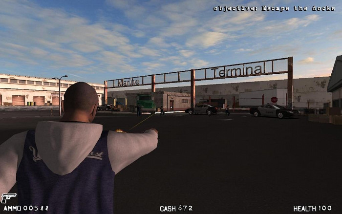 Скриншот из игры District Wars