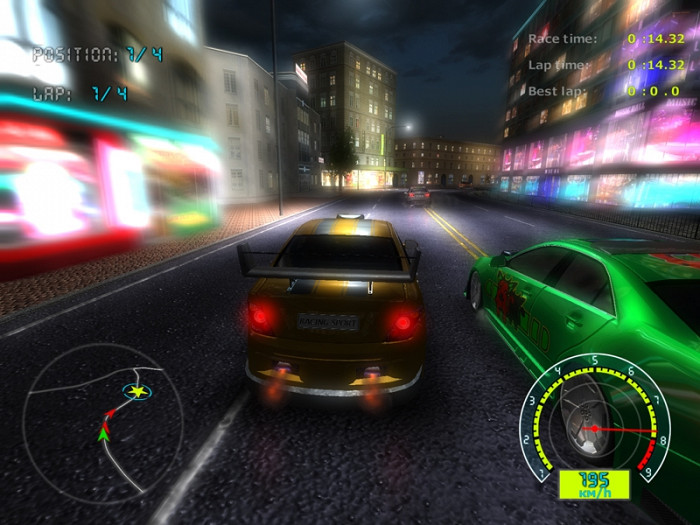Скриншот из игры Street Racing Stars