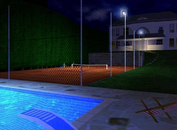 Скриншот из игры Street Tennis