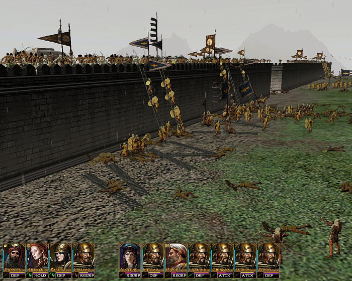 Скриншот из игры Strength & Honour 2